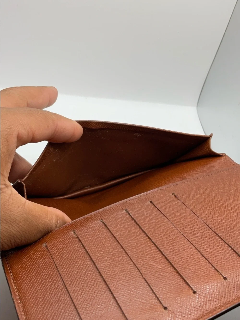 Louis Vuitton Monogram bifold Wallet.